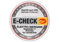 E-Check - Geprüfte Maschinen